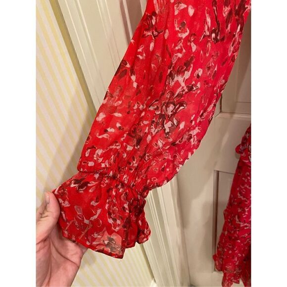 IRO floral asymmetric dress - Picture 5 of 9